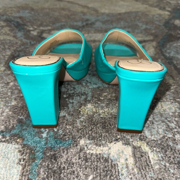 🩵Teal Jessica Simpson Heels🩵 - Picture 6 of 8